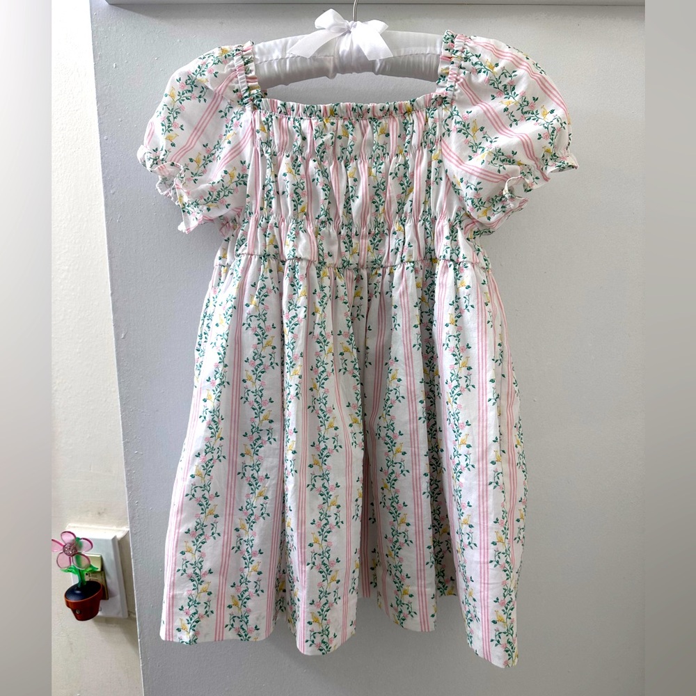 4T Toddler Girl Flower Dress